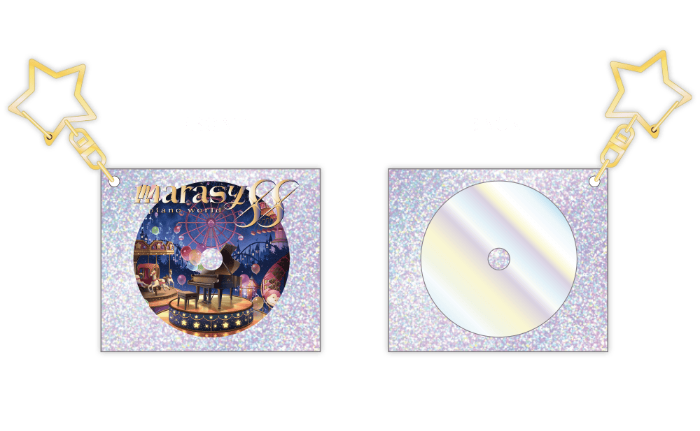 ミュージックキーホルダーの画像